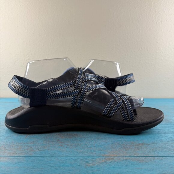 Chaco Women's -Adult Z Eddy X2 Sport Sandal. Blue & Gray Size 10 - Picture 6 of 9